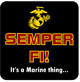 Magnet: Semper Fi, It's a Marine Thing