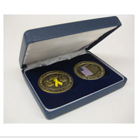 Coin Gift Case: Marine Mother and Father Set