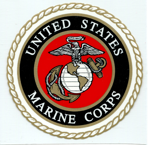 Decal: USMC Seal