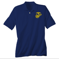_Polo, Navy w/ Embroidered EGA