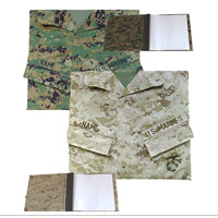 Scrapbook Album: 12x12 Marine Corps Uniform