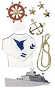 Embellishments, Jolees Le Grande Navy