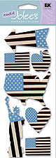 Stickers, Jolees Patriotic Flags