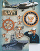 Embellishments, Grand Adhesions, Navy