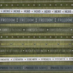 Paper, Hero Stripes by Karen Foster, 12x12
