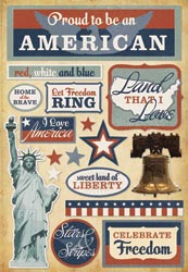 Stickers, Patriotic by Karen Foster