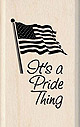Rubber Stamp, It's a Pride Thing