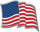 __Embellishment, Laser Cut, US Flag