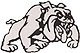 Embellishment, Laser Cut, Bulldog Full Body