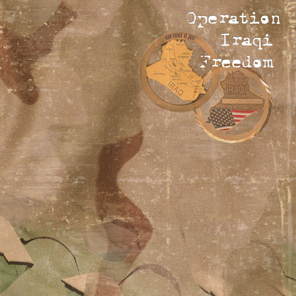 Paper, Iraq OIF, 12x12