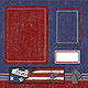 Paper, Navy Left, 12x12