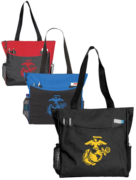 Totebag with Marine Corps Eagle, Globe and Anchor