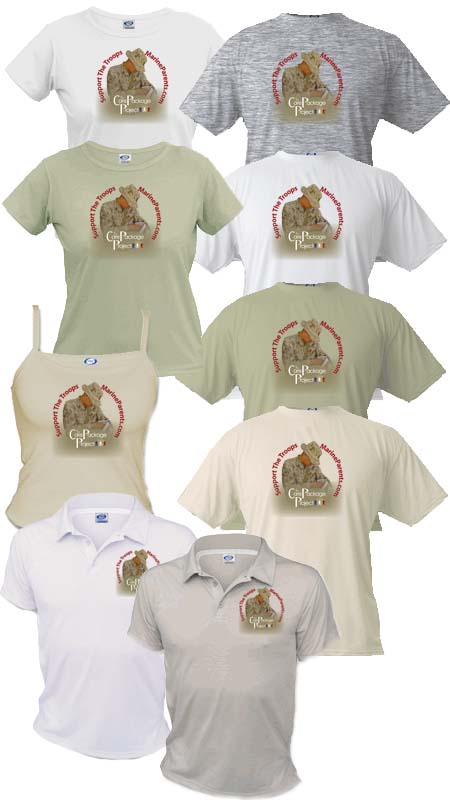 Printed Shirt: Customizable Care Package Project (Short Sleeve)
