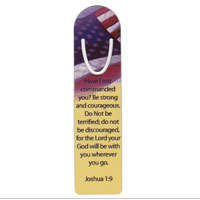 Bookmark: Spiritual, Joshua 1:9