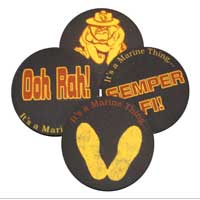 Coaster Set: It's a Marine Thing