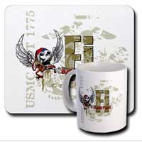 Mouse and Mug Set: Semper Fi 'Til I Die