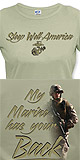 Printed Shirt: My Marine has your Back