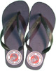 Flip Flops: Marine Corps Seal in Color Choices