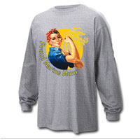 Printed Shirt: Rosie as a Marine Mom (Long Sleeve & Hoodie)