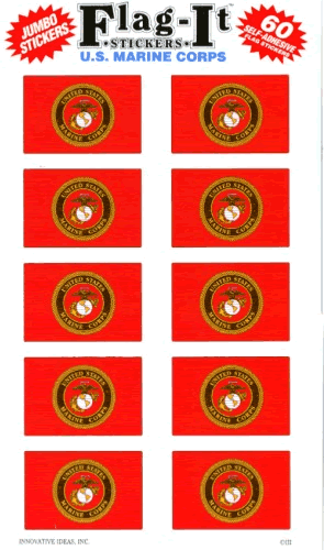 Stickers, USMC Seal