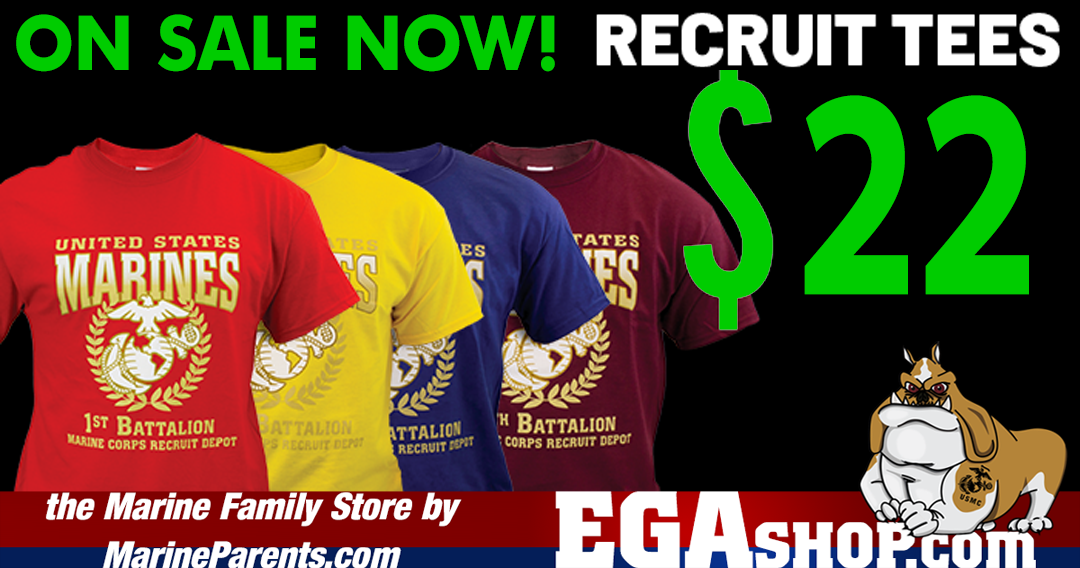 $22 SALE on Recruit Shirts to wear during boot camp