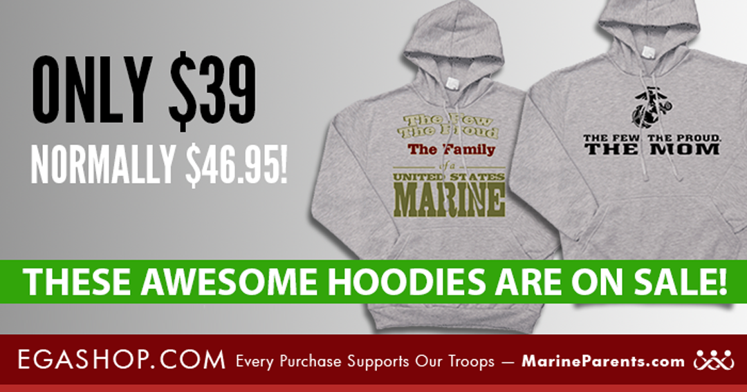 $39 Sale on Marine Corps Hoodies! 