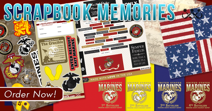 Marine Corps Scrapbooking Supplies