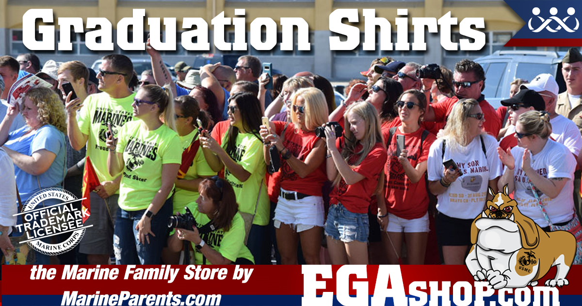 Sale for Marine Corps Family Day at the EGA Shop