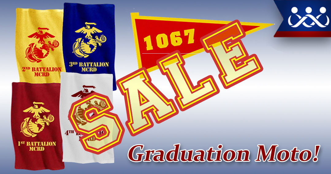 Marine Corps Graduation Pennants & Rally Towels