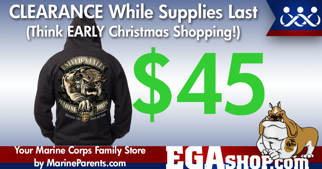 Sale on Marine Corps T-Shirts at the EGA Shop