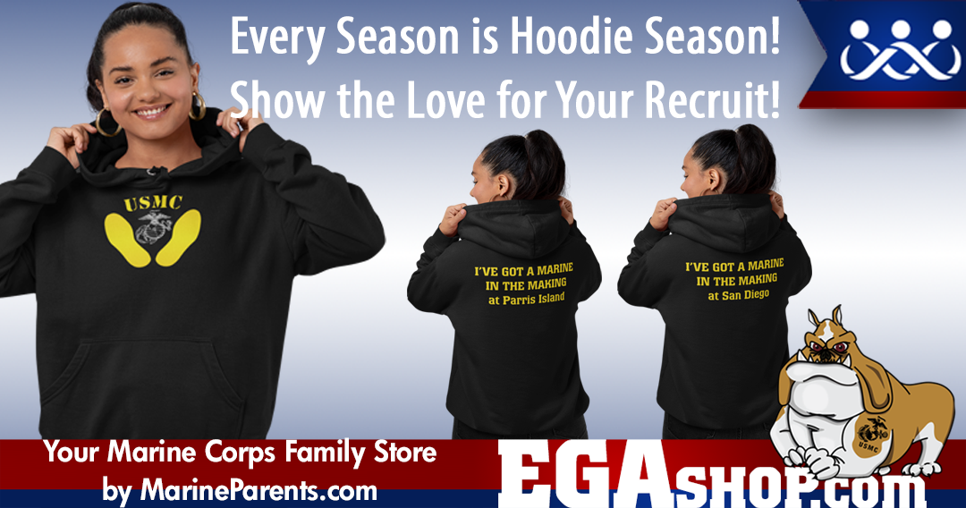 Sale for Marine Corps Family Day at the EGA Shop