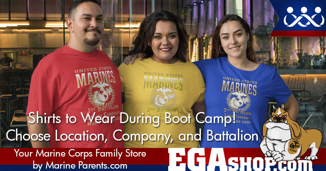 Sale for Marine Corps Family Day at the EGA Shop