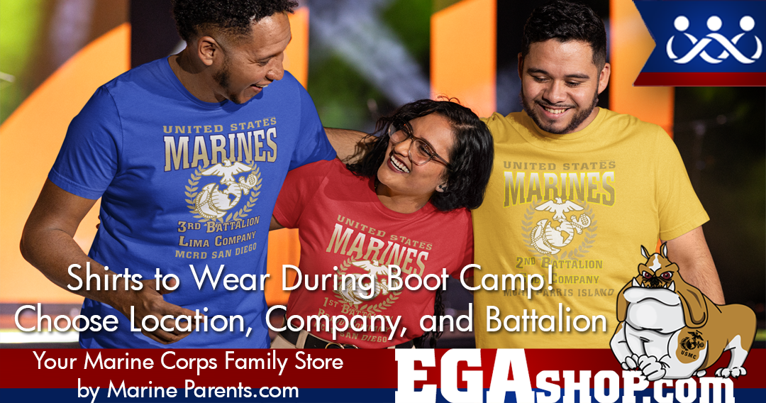 Sale for Marine Corps Family Day at the EGA Shop