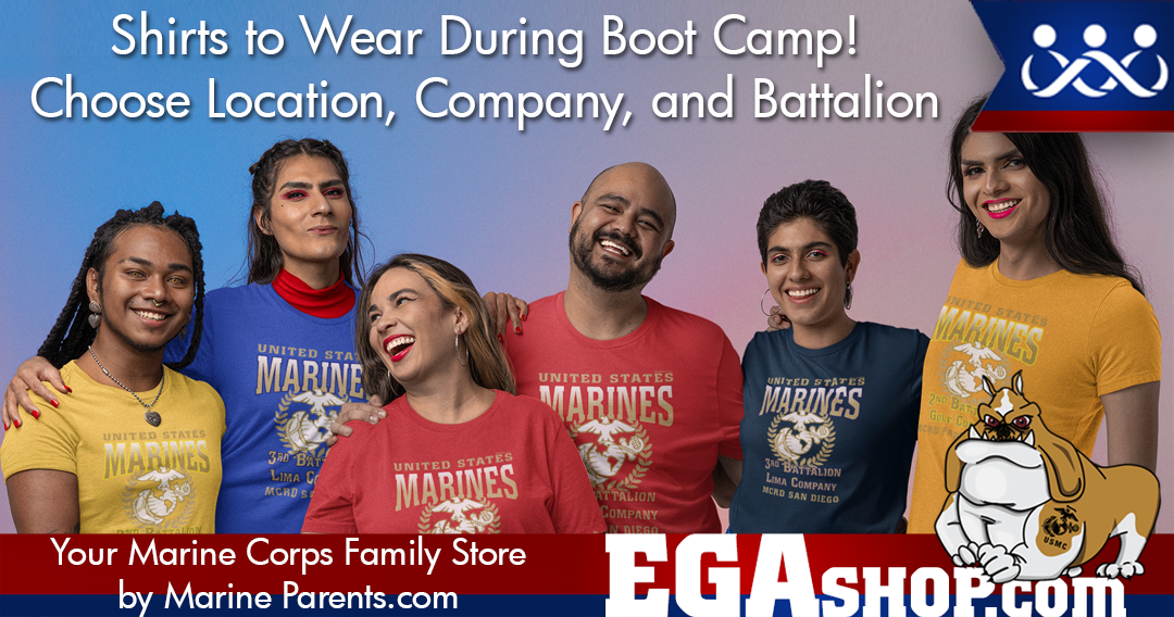 Sale on Marine Corps T-Shirts at the EGA Shop