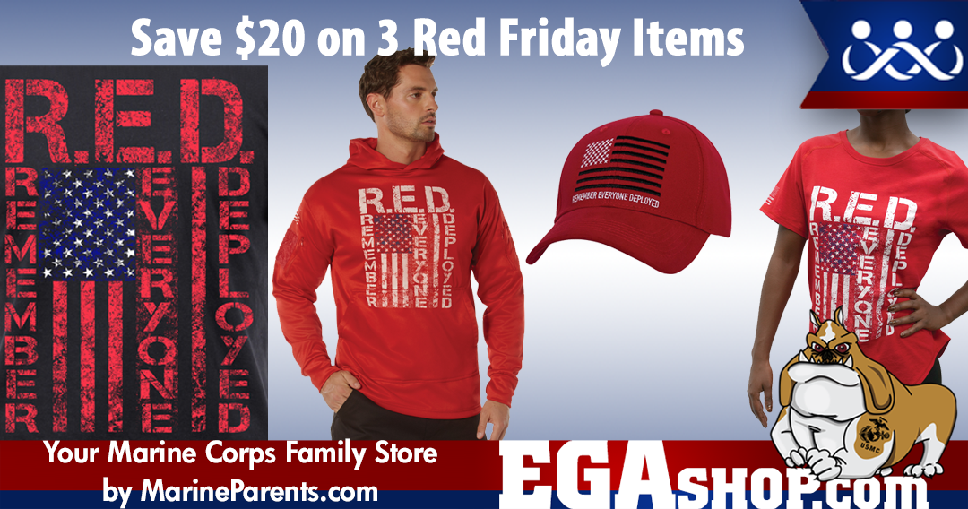 Sale on Marine Corps T-Shirts at the EGA Shop