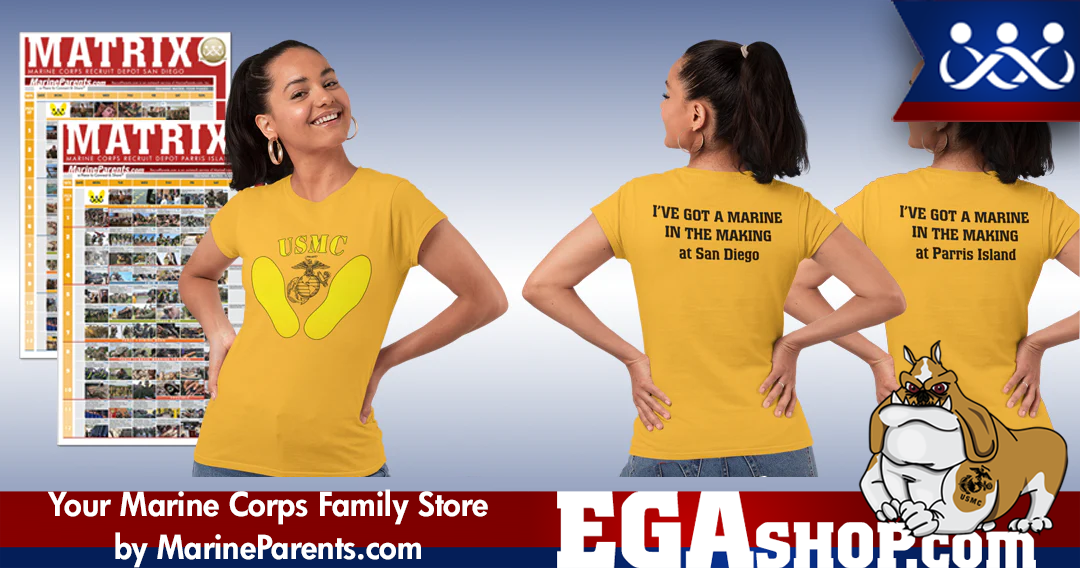 Sale for Marine Corps Family Day at the EGA Shop