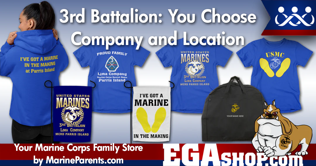 Sale for Marine Corps Family Day at the EGA Shop