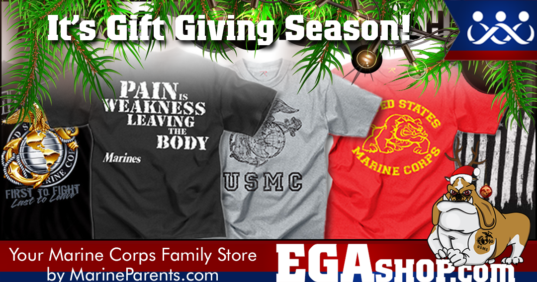 Sale for Marine Corps Family Day at the EGA Shop