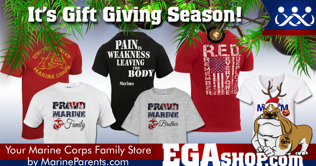 Sale for Marine Corps Family Day at the EGA Shop