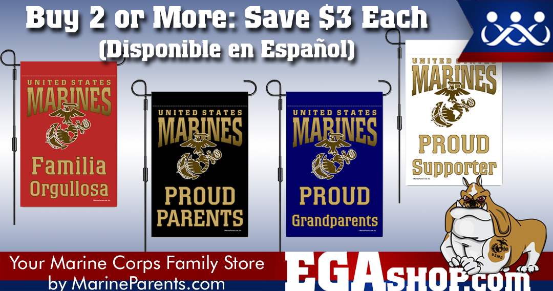 Sale for Marine Corps Family Day at the EGA Shop