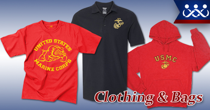  Erazor Bits Marine Corps Tshirts  USMC Chesty Bull Dog T Shirt  ADD-MM132S : Clothing, Shoes & Jewelry