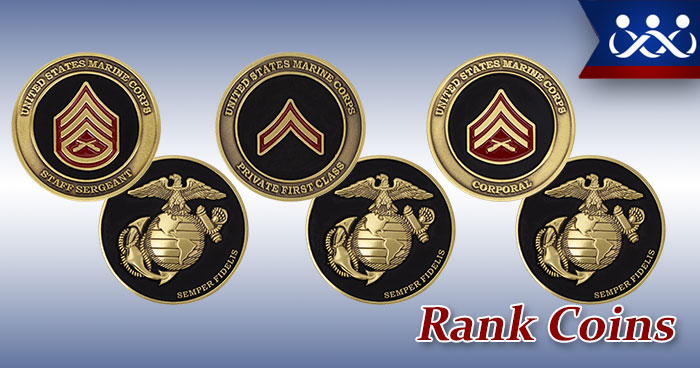 Marine Corps Coins, Coin Sets, and Challenge Coins.