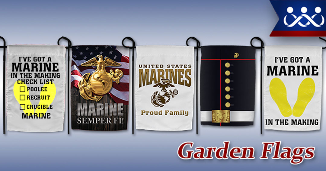 United States Marine Corps Flag Garden Flag House Decor Waterproof Yard Banner 