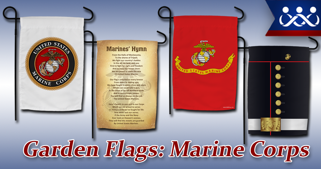 _Garden Flags: Marine Corps