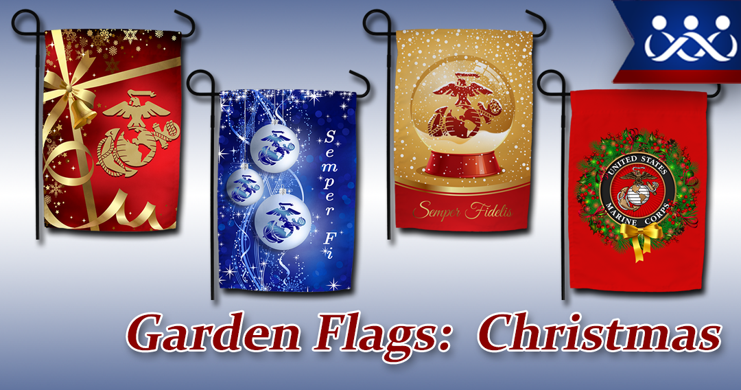 Holiday Garden Flags: Christmas