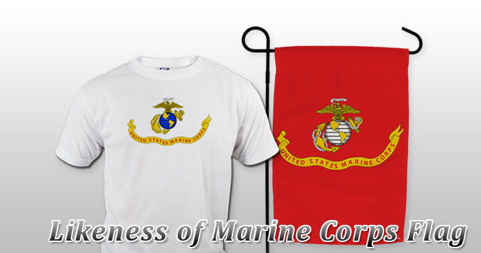 Likeness of Marine Corps Flag