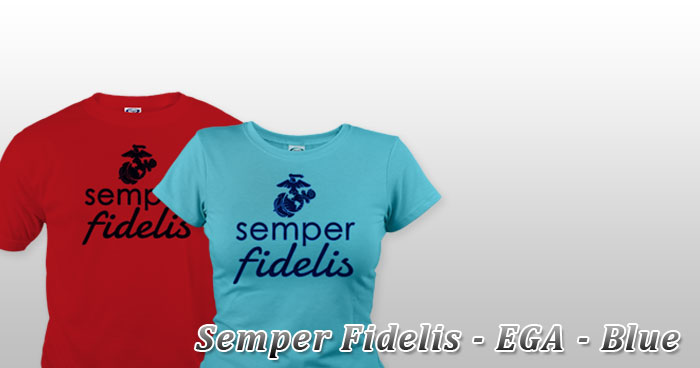 Semper Fidelis - EGA - Blue