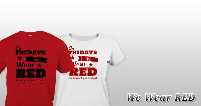 We Wear RED