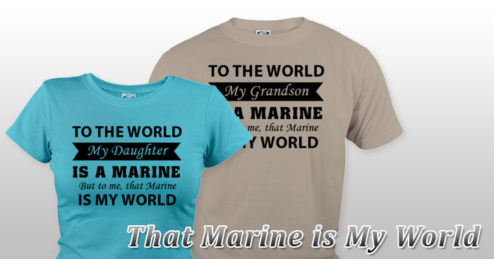 That Marine is My World