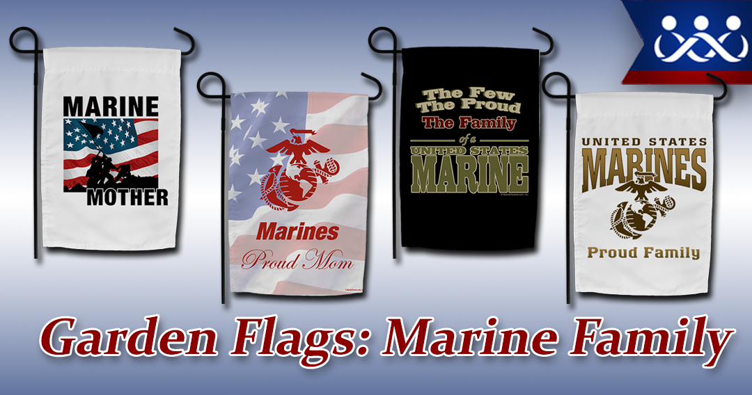 _Garden Flags: Marine Family